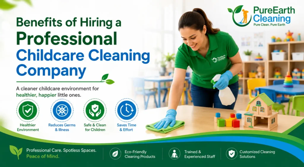 Childcare cleaning services for healthy spaces