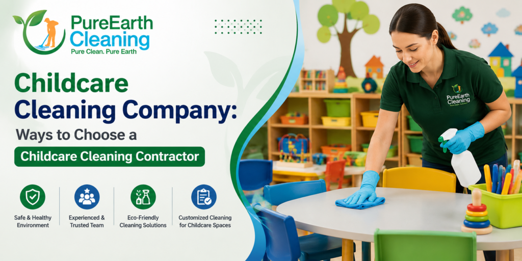 Professional childcare cleaning services