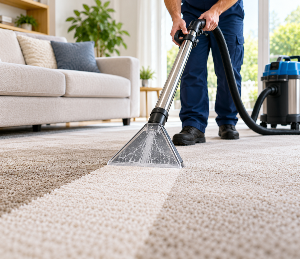 commercial carpet cleaning